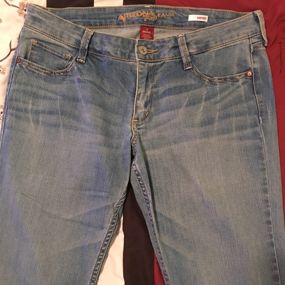 Arizona Bootcut Jeans Size 11 Average
